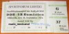 Bilet Germania-Romania 26.09.1973