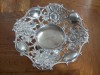 Superba fructiera argintata Art Nouveau