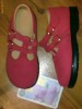 Pantofi/sandale pentru copii, din piele naturala,mar EUR24, din Anglia NOU,rosu