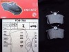 Placute frana punte spate FDB1788    VW-AUDI-SEAT-SKODA