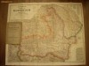 Harta Veche Romania - 1916 / editata la Viena,FORMAT MARE