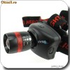Lanterna Frontala / De Cap cu Led OSRAM Lupa Zoom si 3 Faze (NOU)