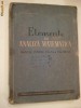 SCOALA - ELEMENTE DE ANALIZA MATEMATICA - CL. - IX A