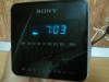 RADIO CU CEAS SONY ICF-C10W  DIGICUBE VINTAGE