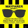 WAYFARER SUPER BLACK - NEGRU COOL 2140 Large Nu Se Vad Ochii RAME LENTILE NEGRE gen ray ban Ochelari De Soare replica vintage retro fashion negri 2012