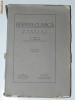 REVISTA CLASICA ORPHESU FAVONIUS CONDUSA DE N I HERESCU - TOM XI-XII, 1939-1940 REVISTA CLASICA ORPHESU FAVONIUS CONDUSA DE N I HERESCU - TOM XI-XII, 1939-1940
