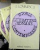 Istoria literaturii romane contemporane vol I-II