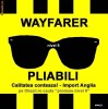 WAYFARER Pliabili ULTRA BLACK EDITION NEGRU RAME LENTILE NEGRE FUMURII Ochelari De Soare Negri gen ray ban stil retro vintage chic 80's party sexy xxx