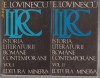 Istoria literaturii romane contemporane, E. Lovinescu, 2 volume