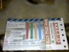 Campionatul Italiei - Bilet meci de fotbal -  Inter Milano - Fiorentina - 31 martie  1996