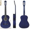 Chitara noua clasica albastra 4/4 Tenson