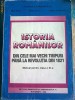 Istoria romanilor din cele mai vechi timpuri pana la 1821