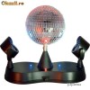 MINI GLOB disco de oglinzi  nou cu 2 proiectoare