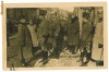 1285 - BUCURESTI - G-lul MACKENSEN cu ofiterii pe strada - used - old PC - 1918