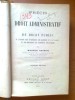 PRECIS DE DROIT ADMINISTRATIF ET DE DROIT PUBLIC - MAURICE HAURIOU (1927)