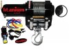 Troliu Titanium pentru ATV cu cablu de otel 3000lbs