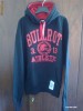Hanorac XXL Bullrot Wear Athletic College Negru-Rosu Hip Hop