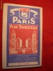 Harta Turistica a Parisului - Expozitia 1937