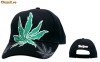Sapca, Sepci, brodate, model MariJuana, marime universala, inchidere Velcro !