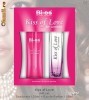 Set Cadou Parfum Bi-Es Kiss of Love 100ml cu Deo 150ml