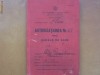 Carnet-Autorizatie pentru caraus de sare 1933