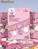 Decoratiune botez fetite Teddy Bear PINK 2,30m