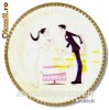 10 Farfurii carton 23cm WEDDING