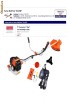 Masini de tuns iarba  Motocositoare FUXTEC MultiTool