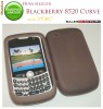 HUSA GRI SIGLA IMPRIMATA SILICON BLACKBERRY 8520 CURVE - TRANSPORT GRATUIT