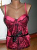 CORSET SEXY PINK AND LACE! MAR S/M