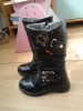 Cizme copii imblanite, marime 28, 17cm, aproape noi, la JUMATATE DE PRET, SUPER OFERTA !!! TRANSPORT INCLUS!!