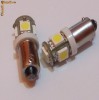 Vand bec led BAX9S 5SMD 5050 led auto leduri auto pozitii