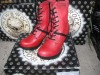 GHETE DAMA NEW ROCK ROSII BOTINE CIZME BOCANCI
