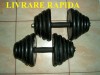 Gantere SET 2 x 10kg = 20kg. GRATUIT livrarea in Bucuresti. Pret PROMOTIONAL !