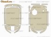 HTC TOUCH  , ELF , P3450 , DOPOD S1 Folie Skinz , profesionala , protectie , invizibila , full body , carcasa , ecran , laterale , folie telefon