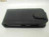 HUSA/TOC FLIP PIELE ECO NEAGRA PENTRU BLACKBERRY 9105