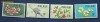 1341.SERIE TIMBRE NESTAMPILATE - MALAWI - FLORI - 4 VAL.
