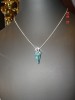 Pandantiv swarovski model 8762 25mm Antique Green STRASS Triangle Pendant