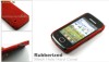 husa Mesh rosie Skin  Samsung Galaxy Gio S5660 + folie ecran + expediere gratuita