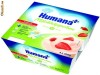 Iaurt HUMANA - 4 sortimente: CAPSUNI; PIERSICI; BANANE; MERE+CAISE; 4x100gr / Germania