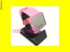 CEAS SILICON ROZ cu OGLINDA Unisex LED WATCH LED-URI Dame Dama Barbatesc Barbati Fete Baieti Sport Fashion Model 2012 curea cool ice odm ss.com sexy