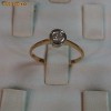 Inel aur 18 KT cu DIAMANT NATURAL SOLITARE  !!