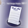 Suport, stativ pentru unghii false, display cu 50 de locuri pt expunerea unghiilor simple sau cu model