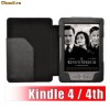 COPERTA HUSA PIELE ECO NEAGRA - AMAZON KINDLE 4 WiFi / 5 BUTOANE
