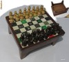 OFERTA ! Scaun - Joc SAH din lemn exotic - pictat manual