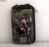 Port telefon mobil/cigarette Betty Boop biker cu snur lung