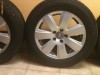 Jante originale audi 2008 , cu cauciucuri iarna maxim 10% uzate!
