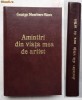 # George Niculescu-Basu , Amintiri din viata mea de artist , interbelica