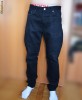 Blugi H&M Negri - model carrot , conici cu tur/turul lasat