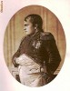 NAPOLEON BONAPARTE , REPRODUCERE PE HARTIE CARTONATA ,VECHI ALBUM , FORMAT A4